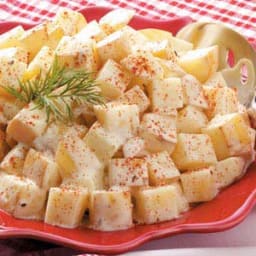 Warm Dill Potato Salad Recipe