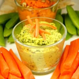 Wasabi Edamame Dip