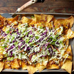 Wasabi Pork Nachos Recipe