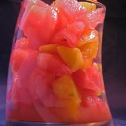 Watermelon Mango Salad