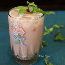 Watermelon Mint Sweet Lassi