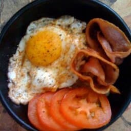 Welsh Bubble and Squeak Breakfast Bowl