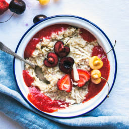 WHITE CHOCOLATE AND FENNEL PORRIDGE