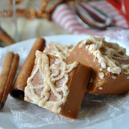 White Chocolate Cinnamon Sugar Fudge