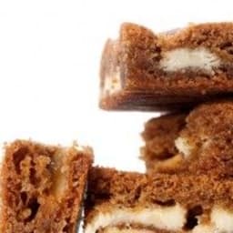 White Chocolate-Gingerbread Blondies