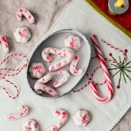 White Chocolate Peppermint Candies