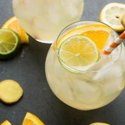 White Wine Ginger Beer Sangria