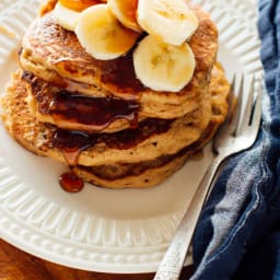 Whole Wheat Banana Pancakes Recipe