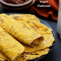 Yeast-free Sweet Potato Vegan Gluten free flatbread