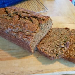 Zucchini Bread with Carrots and Raisins