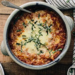 Zucchini Farro Bake