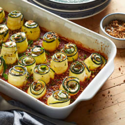 Zucchini Lasagna Rolls Recipe