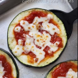 Zucchini Pizza Bites