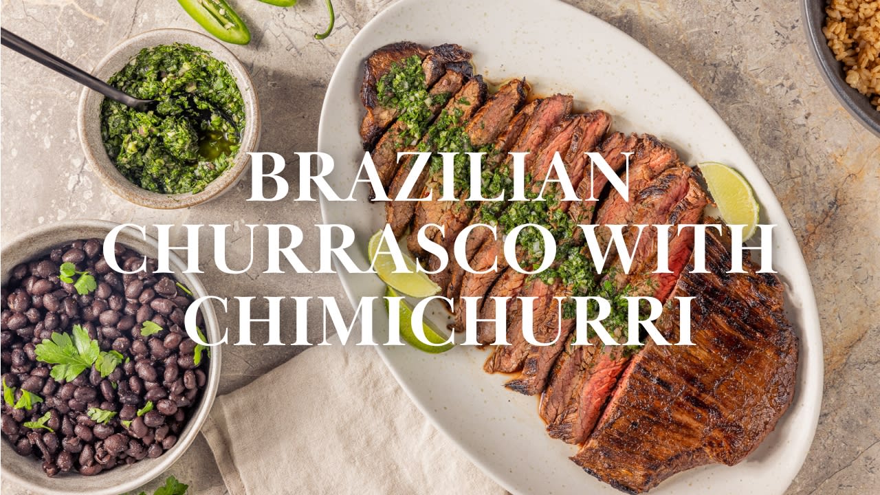 Brazilian Churrasco with Chimichurri