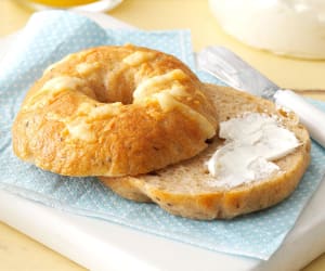 Asiago-Bagels
