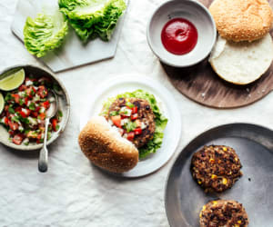 Black-Bean-Brown-Rice-Burgers