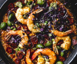 Chorizo-and-Shrimp-Paella