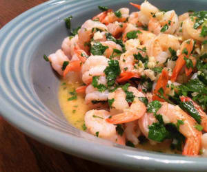Cilantro-Lime-Shrimp