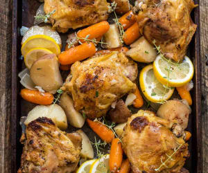 Crock-Pot-Lemon-Garlic-Chicken