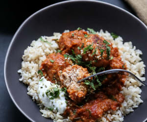 Easy-Chicken-Tikka-Masala-Meatballs-(Gluten-Free)