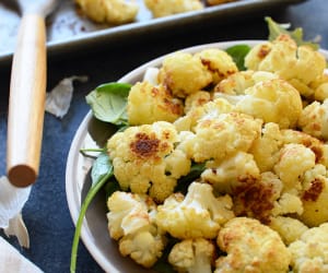 Garlic-Roasted-Cauliflower
