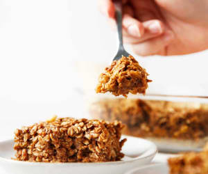 Gingerbread-Oatmeal-Bake