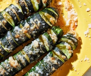 Hasselback-Zucchini