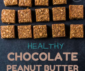 Healthy-Chocolate-Peanut-Butter-Oat-Bar-Recipe-(No-Bake)