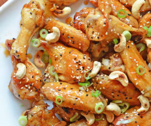 Juli-Bauer's-Sticky-Sesame-Teriyaki-Chicken-Wings