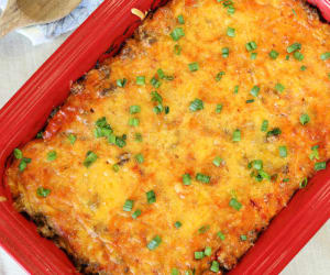 Keto-Cheeseburger-Casserole