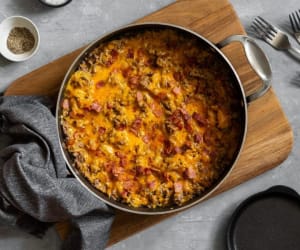 Keto-Cheeseburger-Casserole