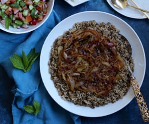 Mujadarra-Ruz-Lentils-with-Rice