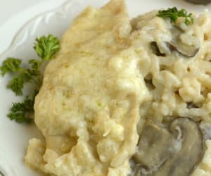 One-Pot-Instant-Pot-Asiago-chicken-with-Mushroom-Risotto