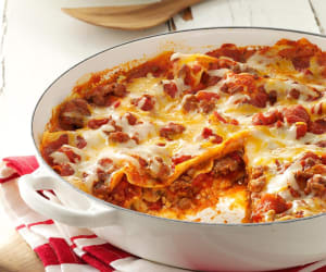 One-Skillet-Lasagna