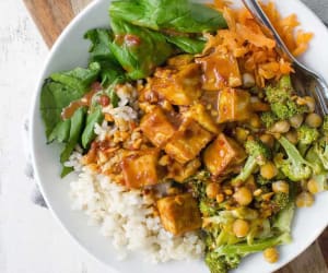 Peanut-Tofu-Buddha-Bowl