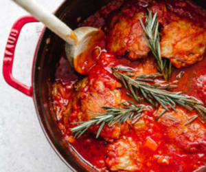 Pollo-in-Potacchio-(Braised-Chicken-with-Tomatoes-and-Rosemary)