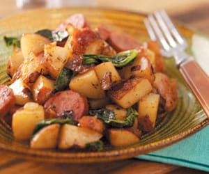 Potato-Kielbasa-Skillet