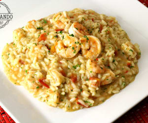 Risoto-de-Camarão