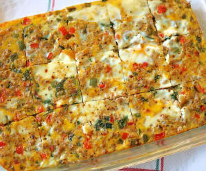 Sausage-and-Egg-Whole30-Breakfast-Casserole
