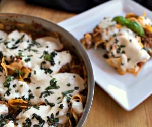 Skillet-Spinach-Lasagna