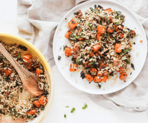Southeast-Asian-Herb-Rice-with-Sweet-Potato