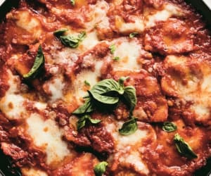 Speedy-Skillet-Ravioli-Lasagna