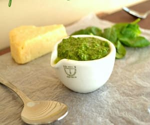 Spinach-Basil-Pesto