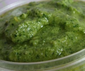Spinach-Basil-Pesto
