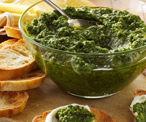 Spinach-Basil-Pesto