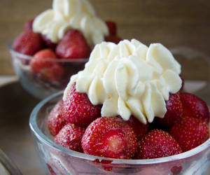 Strawberries-Romanoff