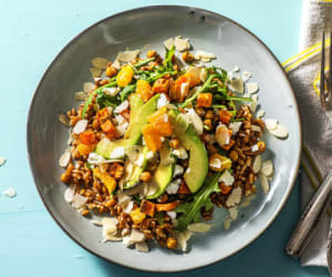 Sweet-Potato-Sunshine-Bowl-with-Crispy-Chickpeas,-Avocado,-and-Citrus-Dress