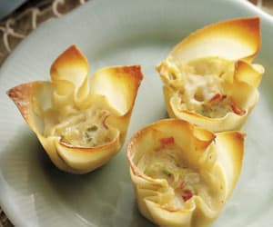 Crab-Wonton-Cups