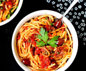 Vegan-Pasta-alla-Puttanesca