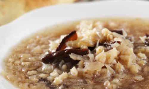 Barley and Mushroom Soup